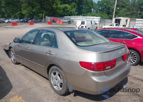 2005 Honda Accord Hybrid Ima from USA, damaged, VIN JHMCN36415C006954